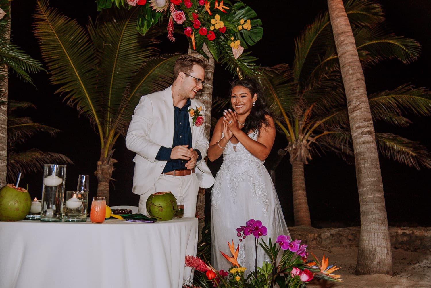 Fotografía de boda en Cancun por fotógrafo de bodas destino en México